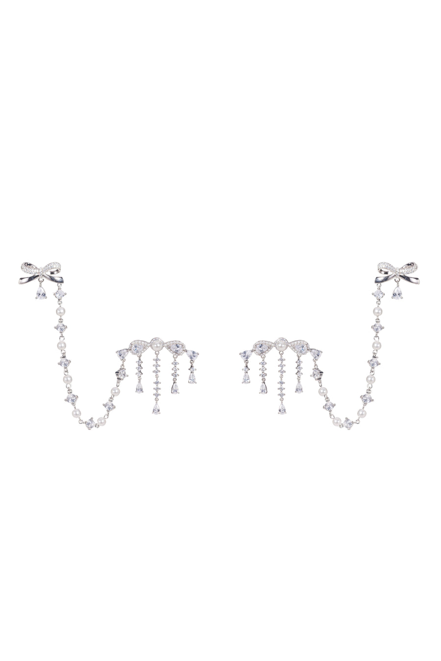 Slave Earring - White Gold